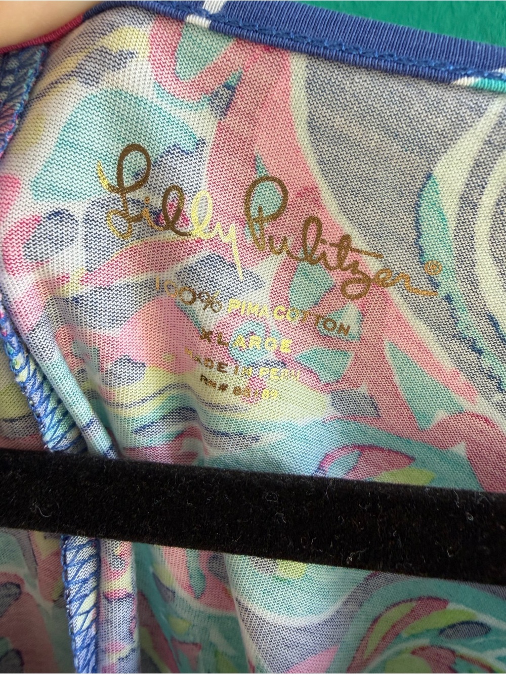 EUC Lilly Pulitzer Long Sleeve Pima dress - XL - Picture 2 of 3